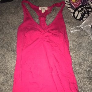 Plain tank top with kind of a vneck style!